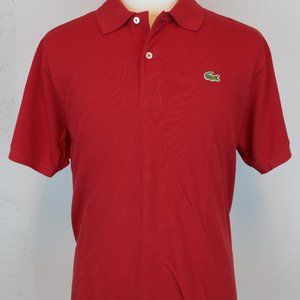 Short-Sleeve Lacoste Size 6 Large, Medium Blue